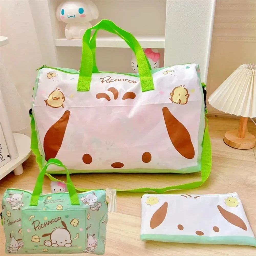 Sanrio Pochacco Duffle Bag w/ luggage slot (1 item)
